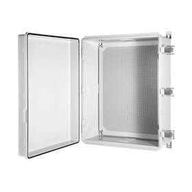 Ip67 Ordentlich 742298594679 Waterproof Electrical Junction Box Abs Plastic Enclosure With Hinged Cov