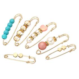 Pta231205tt000280eu Patikil Decorative Pins For Clothing Fashion Safety Simulation Pearl Saf