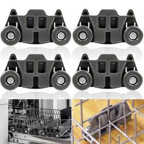Mekar-23010701 Peatovie Dishwasher Wheels Lower Rack Upgraded Compatible For Whirlpool/kenmore/maytag