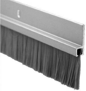18100cnb36 Pemko - Door Bottom Sweep Clear Anodized Aluminum With 1 Inch Gray Ny