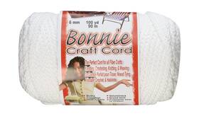 Bb6-100-001 Pepperell 6mm Bonnie Macram Craft Cord 100-yard White