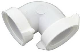 453-282 Plumb Shop Div Brasscraft 5 Pack - Lavatory/kitchen Drain Elbow 90 Degree White Plastic -453-282