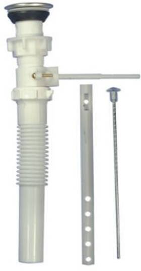 Tubex7-3 Plumb Shop Div Brasscraft 585-489 1-1/4-inch O.d. Tubex7-3/4-inch Flexible Lavatory Pop Up Drain Assembly