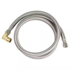 Plumbflex 705353729065 3/8 Inch X 120 Braided Dishwasher Connector