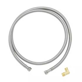 Plumbshop 313035825853 3/8 Inch Comp. X 60 Braided Stainless Steel Dishwasher Supply