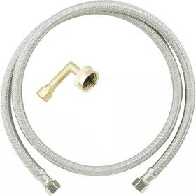 Plumbshop 445017680617 3/8 Inch Comp X 48 Stainless Steel Dishwasher Supply Line With 3