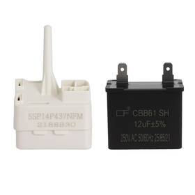 Wpw10662129 Podoy 10ua080556 Refrigerator Capacitor Motor For Compatible With Whirlpool