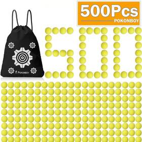 500-round Pokonboy Lz033 Upgraded Balls Refill Pack Compatible With Nerf Rival Apol