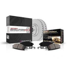 Crk8932 Powerstop Power Stop Front Brake Kit For Toyota Tundra 2022-2024 Model Specific Geome