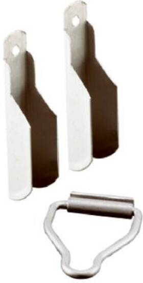 Pl-8103 Prime-line White Screen Hangers And Latch For 3/8 Inch Frame - Pl 8103