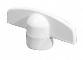 H-3892 Prime Line Products Casement Window Inch T Crank White 2-pk. H 3892