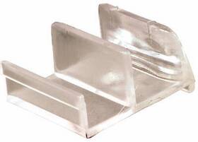 M-6111 Prime Line Products 6 Pack Shower Door Bottom Guide Clear Acrylic M 6111