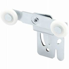 N-6503 Prime Line Products Wardrobe Door Back Roller Twin Wheel Top Hung 2-pk. N 6503