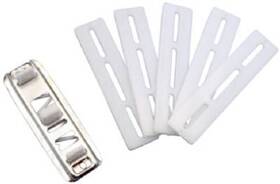 N-6661 Prime Line Products Wardrobe Door Guide And Roller Nylon -n 6661