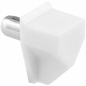 5mm-dia Prime Line Products U-10161 6 Pack - Shelf Support Peg White Plastic 5mm-dia. 8-pk. -u 10161