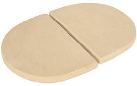 Primo 651772003258 325 Ceramic Heat Reflector Plates For Oval Junior Grill 2 Per Box