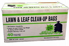39125 Primrose 40ct 39gal Blk Recy Bag -39125