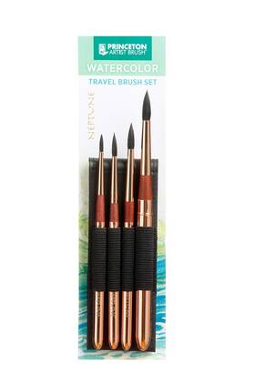 4750 Princeton 757063117847 Artist Brush Neptune Series Synthetic Squirrel Watercolor Pa