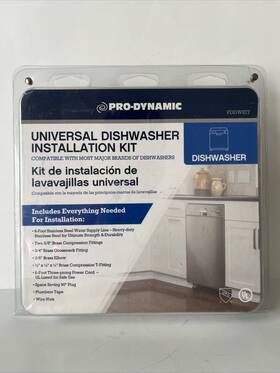 Pro-dynamic 810409018311 Pddwkit Universal 6ft Dishwasher Installation Kit