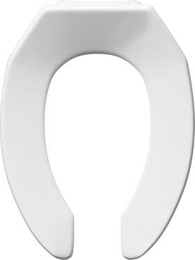Pftscof2000wh Proflo Pftscof2000 Elongated Open-front Toilet Seat - White
