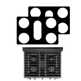 Wfg550s0lz1 Qfrenetall Qfs544369 2pcs 30inch Stove Protector Liner For Whirlpool Models 30 Inch Ga