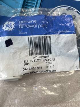 Dishwasherwd12x10304 Qrinnovations 043654542458 Oem Upper Rack Stop General Electric Hotpoint H9f2