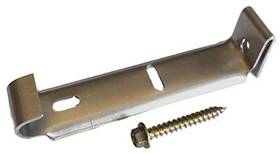 Rale Manufacturing 642896992269 K-tec 4 Inch Hidden Gutter Hanger Bracket With Screw 25 Pack