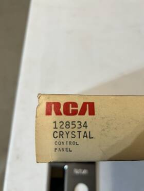 128534 Rca Control Panel Cover New In The Box #128534