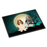 Rectangle1foot6 X2foot3 Carolines Treasures Halloween Scary Basset Hound Doormat