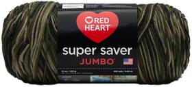 E302c-971 Red Heart Super Saver Jumbo Yarn-camouflage -