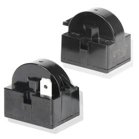 Qp2-4r7 Reyhoar Ap-rg04 2 Pcs Qp2-4.7/ 4.7 Ohm Refrigerator Ptc Start/starter Relay Replaceme