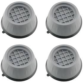 Wmfnspr-4 Ruiwaer 4pcs Washing Machine Foot Pads Dryer Refrigerator Base Fixed Non-slip Pad Rub