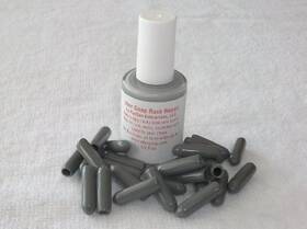 Russan Enterprises Llc 705353375941 Dark Grey Dishwasher Rack Coating/glue With 25 Caps By