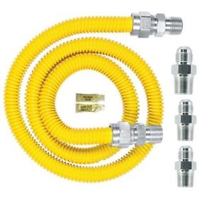 0240892 Safetyshield Gas Appliance Connector Kit 30c3131kit48b 5/8 In. Od 1/2
