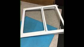 Da97-20047a Samsung Oem Refrigerator Quick-space Glass Shelf Assembly