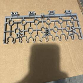 Dd61-00218a Samsung Dishwasher Cup Support Gray 9 5/16 Inch X 4