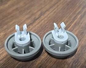 Dd82-01424a Samsung Dishwasher Lower Rack Roller Wheels 2 Pack