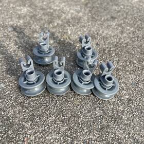 Dd82-01426a Samsung 6 Pack Genuine Dishwasher Upper Rack Roller Wheel