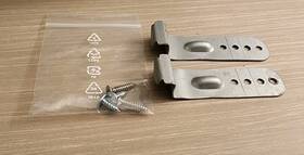 Dd82-01433a Samsung New Genuine Oem Dishwasher Installation 2 Brackets Dd82-01433a Samsung New Genuine Oem Dishwasher Installation 2 Brackets