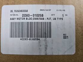 Dd93-01025b Samsung Dishwasher Motor