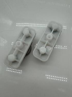 Dd61-00400a Samsung Dd97-00387b With Dd62-00109a And Set Of Two Dishwasher Roller