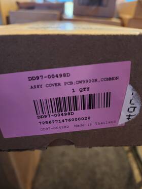 Dd97-00498z Samsung Dd97-00498 Brand New Oem Electronic Control Board Part Number
