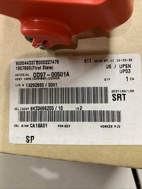 Dd97-00501a Samsung New Oem Dishwasher Vane Assembly L2