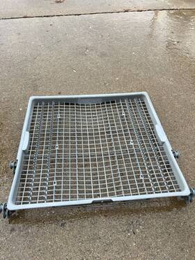 Dw80b5060ug Samsung Dd97-00505b Dishwasher Top Upper 3rd Dishrack See Description