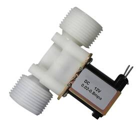Secfanya 765951609831 Fankerba 3/4 Inch Water Inlet Electric Solenoid Valve Dc 12v Normally Closed N/c