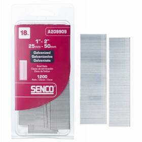 A209909r Senco Brad Nail Variety Pack Electro Galvanized 18 Gauge 1 - 2- Inch