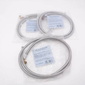 Shk-dw-6gn-028 Shark Industries 3 Pack 6ft Braided Stainless Steel Dishwasher Hose