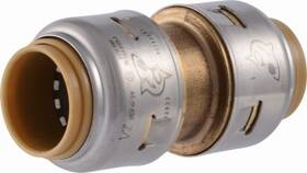 U008lfa4 Sharkbite/cash Acme Straight Coupling 1/2- Inch 4-pk