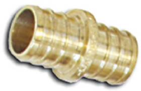 Uc008lfa10 Sharkbite/cash Acme Insert Coupling Lead Free .5- Inch Brass Barb 10-pk. -uc008lfa10