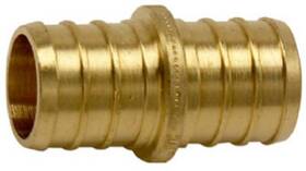 Uc016lfa10 Sharkbite Pex Pipe Insert Coupling 3/4 Inch Brass Barb 10-pk. -